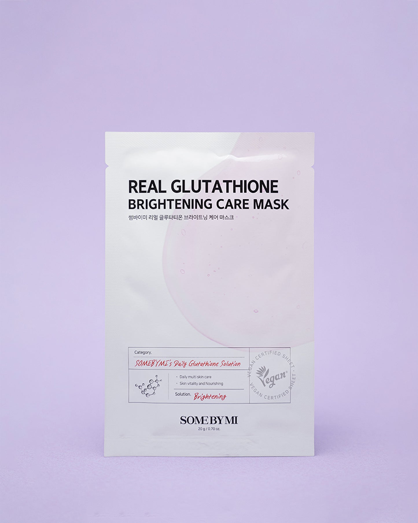 Maska na pleť | Some By Mi Real Glutathione Brightening Care Mask 