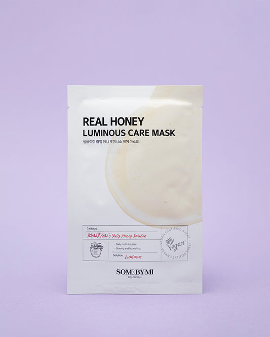 Maska na pleť | Some By Mi Real Honey Luminious Care Mask