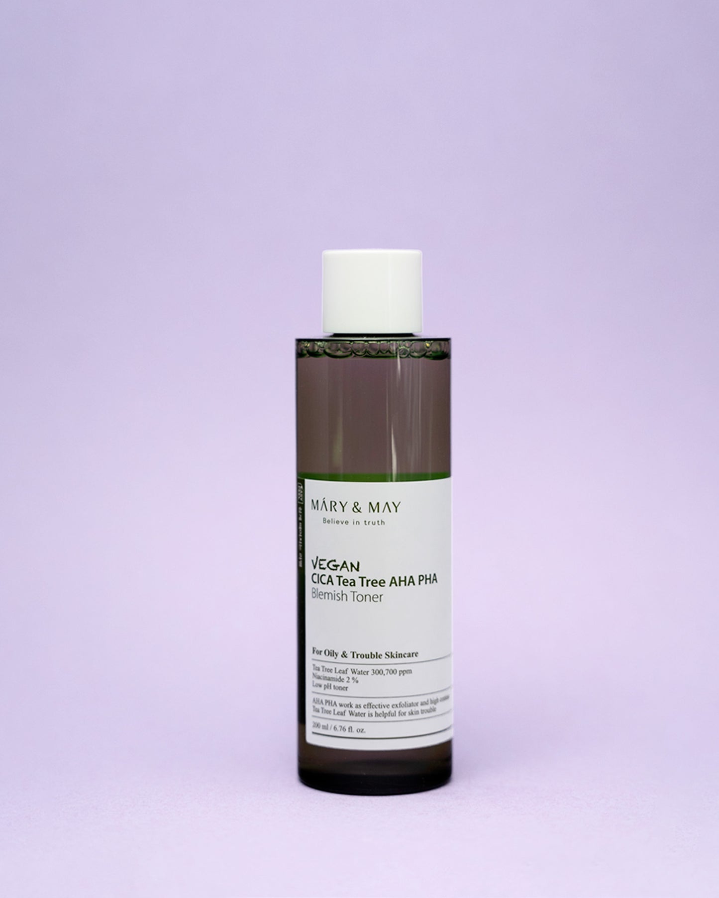 Toner na pleť | Mary & May Vegan Cica Tea Tree Aha Pha Blemish Toner